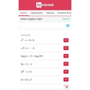 Symbolab（高等数学的计算工具）