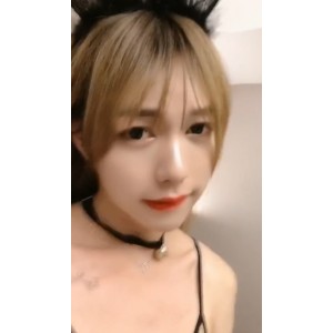 《人妖大D萌妹TS粥粥给力表演，百度盘超级经典！》