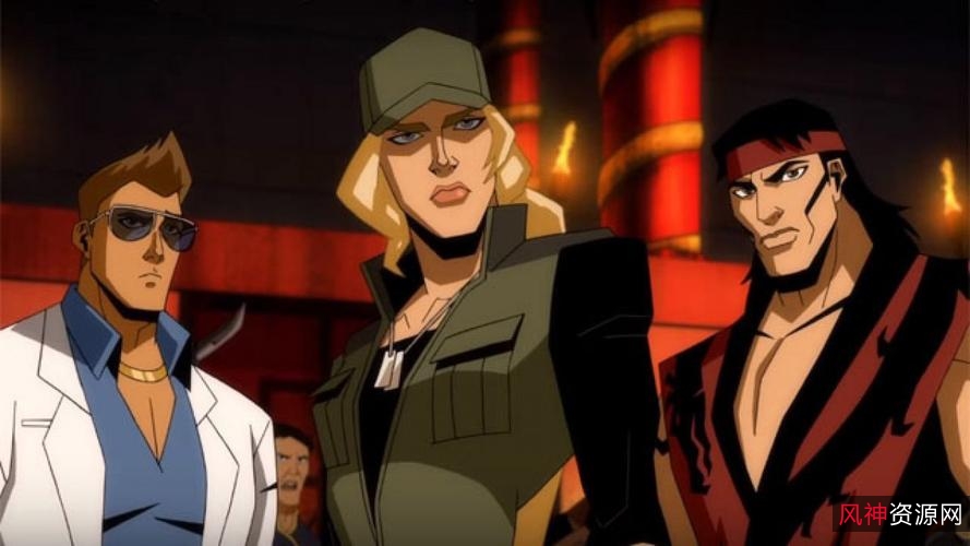 《2021年美国动画冒险：真人快打传奇：王国之战》