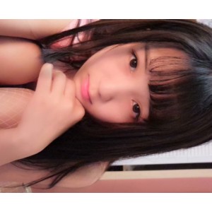 可爱露脸的红色国风和服cosplay系列