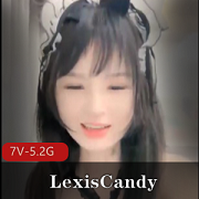 优质反差小S货-LexisCandy，素人M女的教育资源7V，5.2G