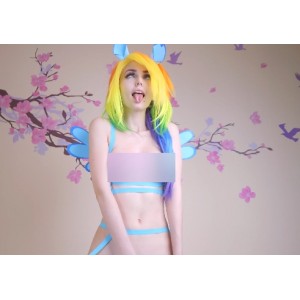 MH彩虹小马热舞视频合集：身材nice，弯腰翘臀，购入途径