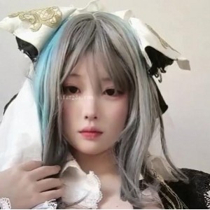 B站UP主自拍合集若若不男柴郡最新作品5V295M，漫展回忆