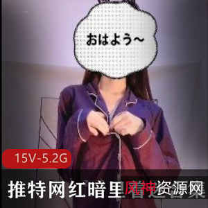 某推网红暗里着迷合集15部5.2G，身材白皙