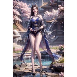 超诱惑知乎妖女曹颖AI绘画图集78P527M